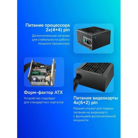 Блок питания GamerStorm PK650D (R-PK650D-FA0B-WGEU) - фото 10