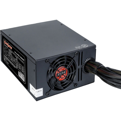 Блок питания для сервера 600W ServerPRO-600ADS ATX 12V Ver2.3 80+ APFC 2x8cm Fans 24pin 2x(4+4)pin 2x(6+2)pin 10xSATA 5xMolex черный EX174459RUS EXEGATE