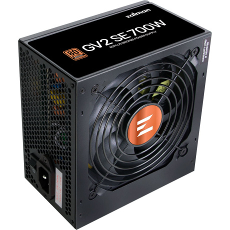 Блок питания ATX 700W 80+Bronze APFC 12cm fan GV2 SE 700W ZM700-GV2SE ZALMAN