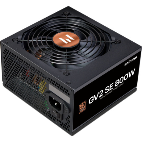 Блок питания ATX 800W 80+Bronze APFC 12cm fan GV2 SE 800W ZM800-GV2SE ZALMAN