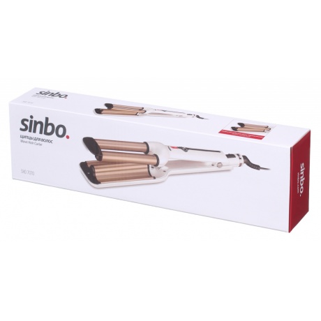 Щипцы Sinbo SHD 7070 40Вт макс.темп.:200С покрытие:керамическое белый - фото 5