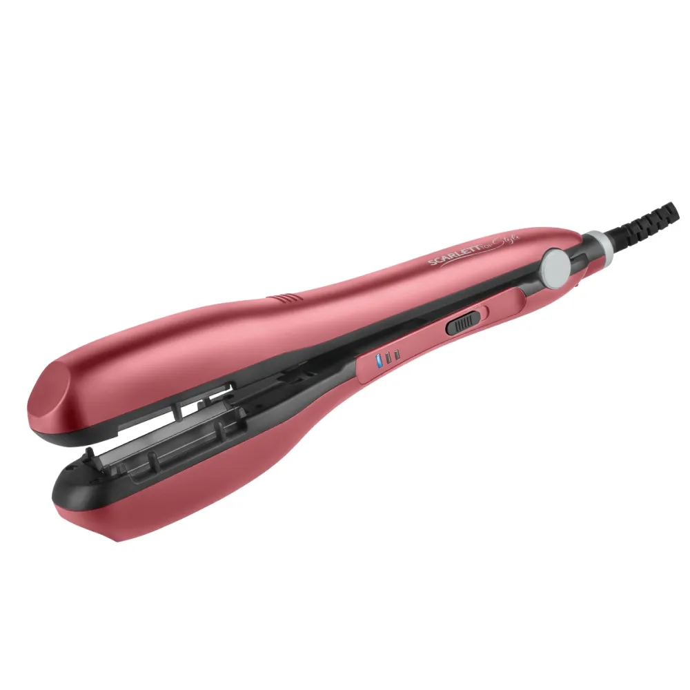 Щипцы Scarlett SC-HS60699 40Вт покрытие:керамическое розовый - фото 1