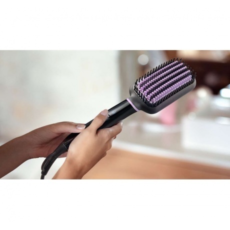 Расческа-выпрямитель Philips BHH880/00 StyleCare Essential - фото 4