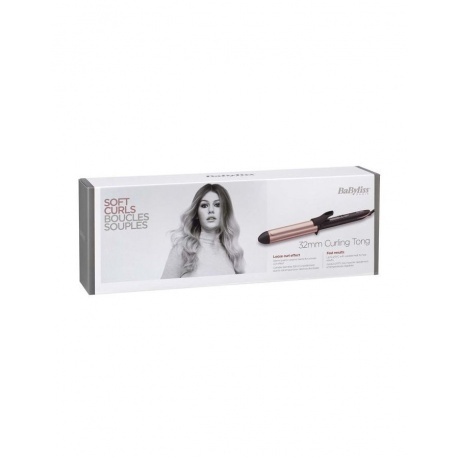 Плойка BaByliss C452E Curling Tong 32mm - фото 3