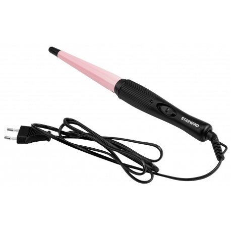 Щипцы для волос Starwind SHS 7035 30Вт черный/фиолетовый - фото 6