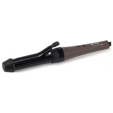 Электрощипцы Vitek VT-2521 (MC) черный/коричневый - фото 1