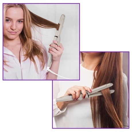 Выпрямитель для волос 2 в 1 Kitfort КТ-3250 - фото 2