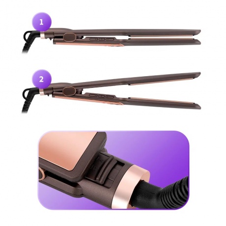 Выпрямитель для волос КТ-3298 - фото 4