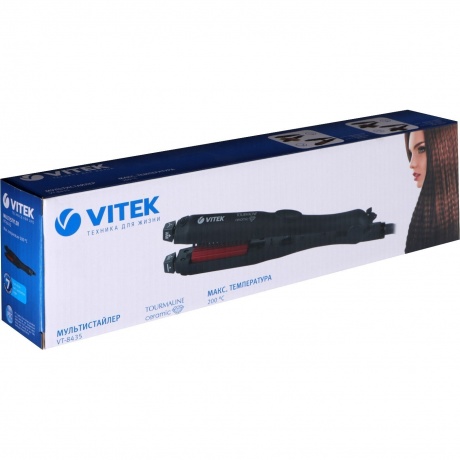 Мультистайлер Vitek VT-8435 красный/черный - фото 5