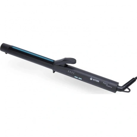 Щипцы Vitek Aquamarine VT-2313 60Вт черный макс.темп.:200С покры...