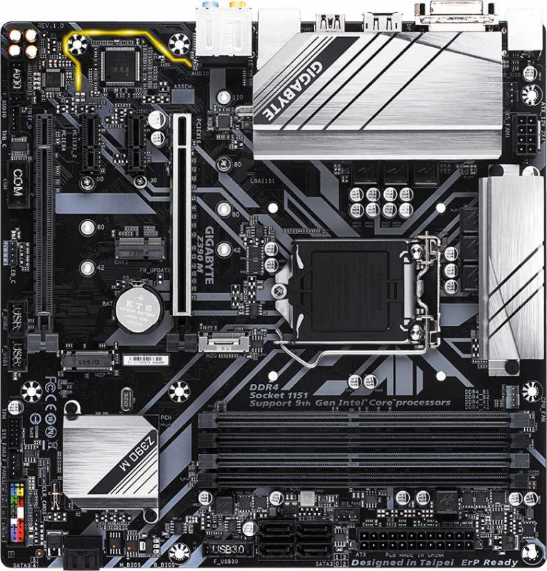 

Материнская плата Gigabyte Z390 M Socket LGA1151 v2