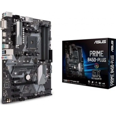 Материнская плата Asus PRIME B450-PLUS Socket AM4 (90MB0YN0-M0EA...