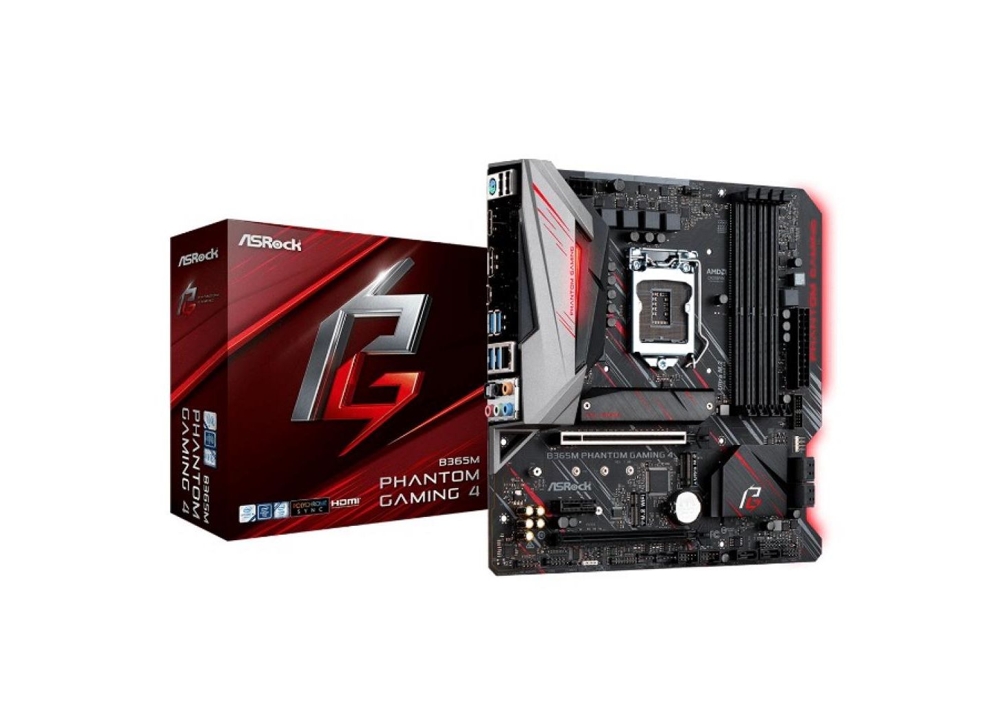 

Материнская плата Asrock B365M PHANTOM GAMING 4 (Socket LGA1151 v2)