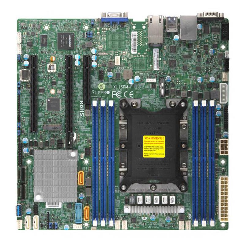

Материнская плата Supermicro MBD-X11SPM-F-B Socket 3647
