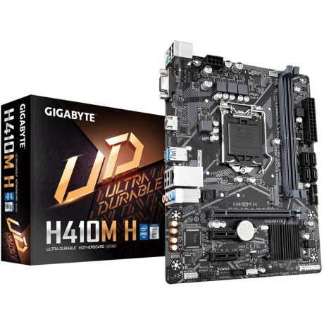 Материнская плата Gigabyte H410M H - фото 4
