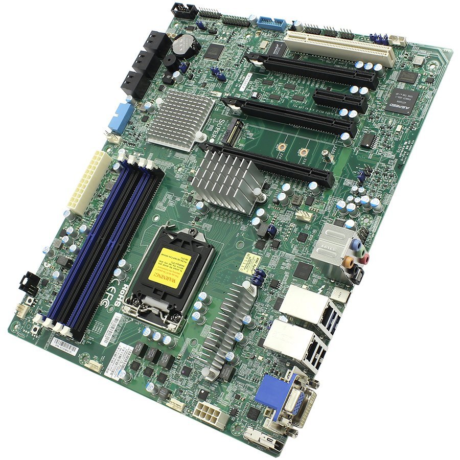Материнская плата Supermicro MBD-X11SAT-F-B Socket 1151 процессоры intel процессор e3 1235l v5 intel 2000mhz