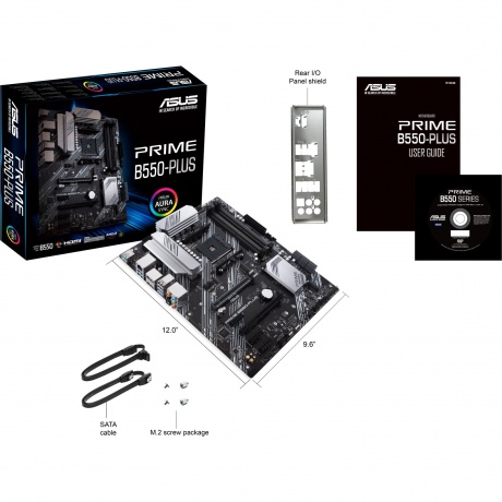 Материнская плата Asus PRIME B550-PLUS Socket AM4 (90MB14U0-M0EAY0) - фото 7