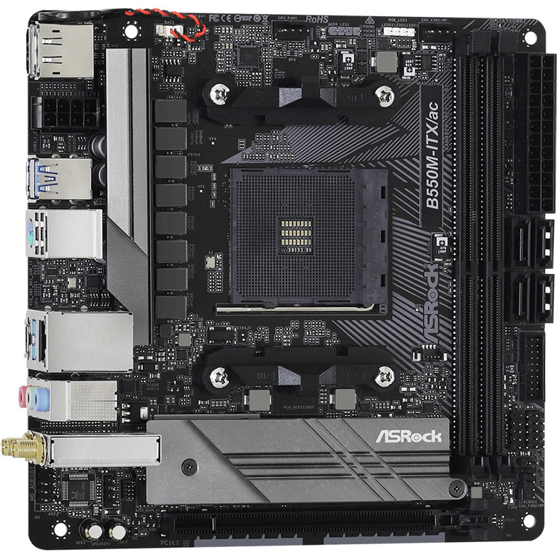 

Материнская плата Asrock B550M-ITX/AC Socket AM4