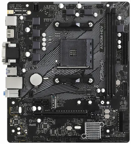 Материнская плата Asrock A520M-HDV Socket AM4