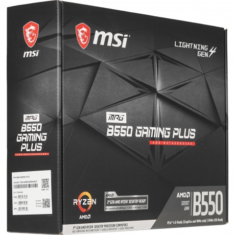 Материнская плата MSI MPG B550 GAMING PLUS - фото 8