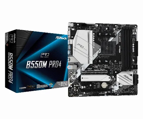 Материнская плата Asrock B550M PRO4