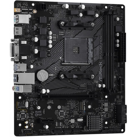 Материнская плата Asrock B550M-HDV Socket AM4 - фото 3