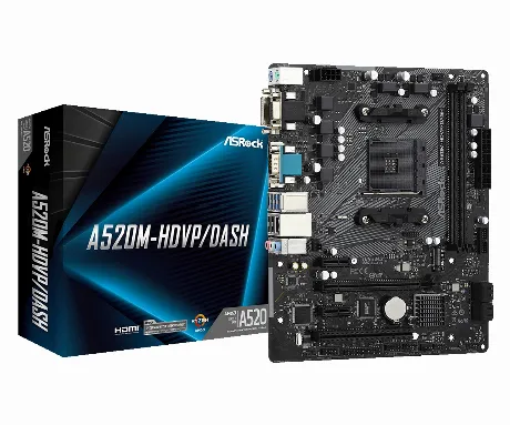 Материнская плата Asrock A520M-HDVP/DASH