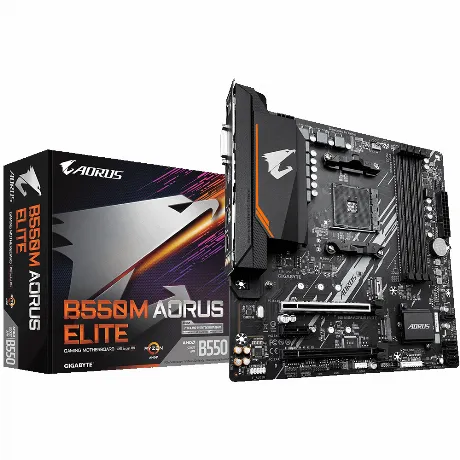 Материнская плата Gigabyte B550M AORUS ELITE Socket AM4