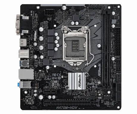 Материнская плата Asrock H470M-HDV Socket LGA1200