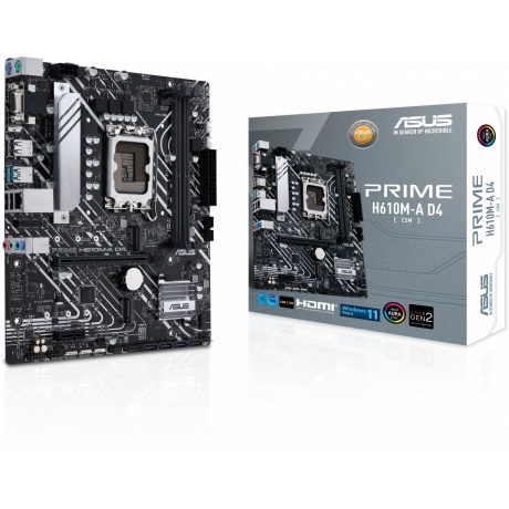 Материнская плата Asus Prime H610M-A D4-CSM - фото 7