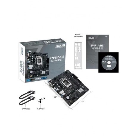 Материнская плата Asus PRIME H610M-R D4-SI - фото 5