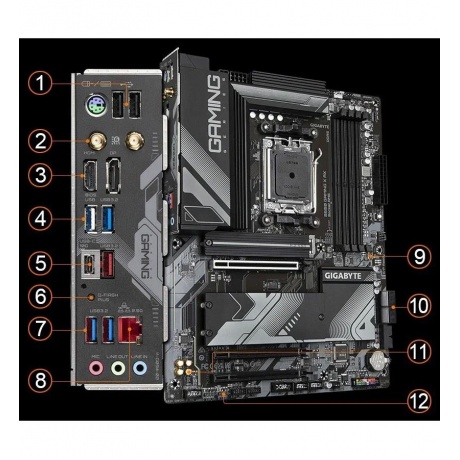 Материнская плата Gigabyte B650 GAMING X AX