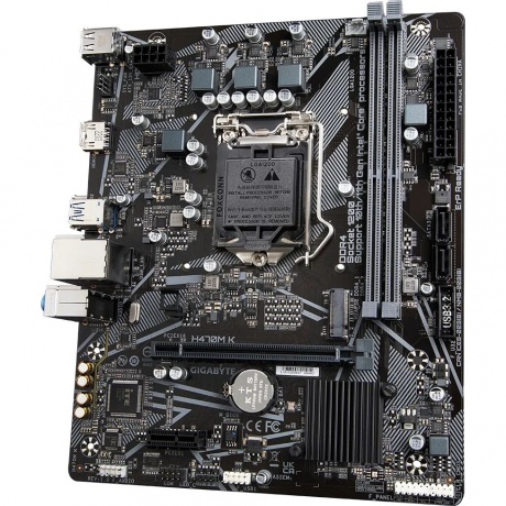 Материнская плата Gigabyte H470M K Soc-1200 - фото 3