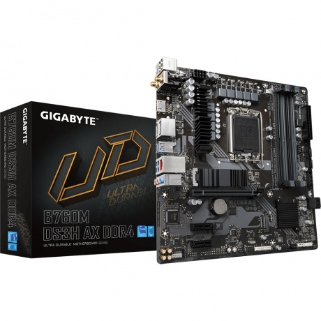 Материнская плата Gigabyte B760M DS3H AX DDR4 Soc-1700 - фото 5