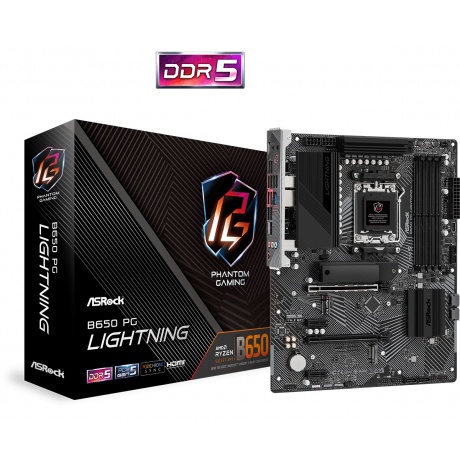 Материнская плата Asrock B650 PG LIGHTNING (90-MXBK20-A0UAYZ) - фото 3