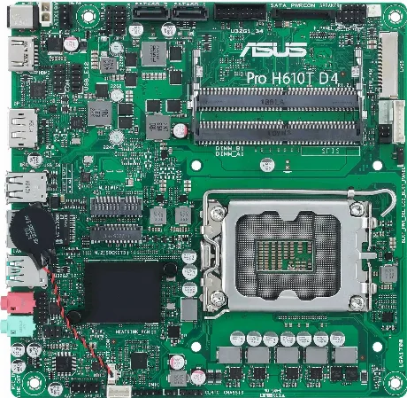 Материнская плата Asus PRO H610T D4-CSM