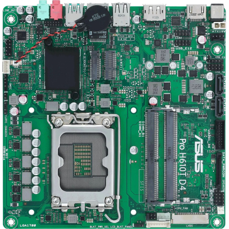 Материнская плата Asus PRO H610T D4-CSM - фото 6