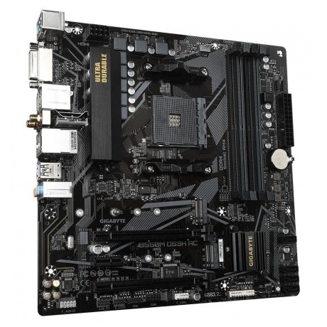 Материнская плата Gigabyte B550M DS3H (B550M DS3H AC) - фото 3