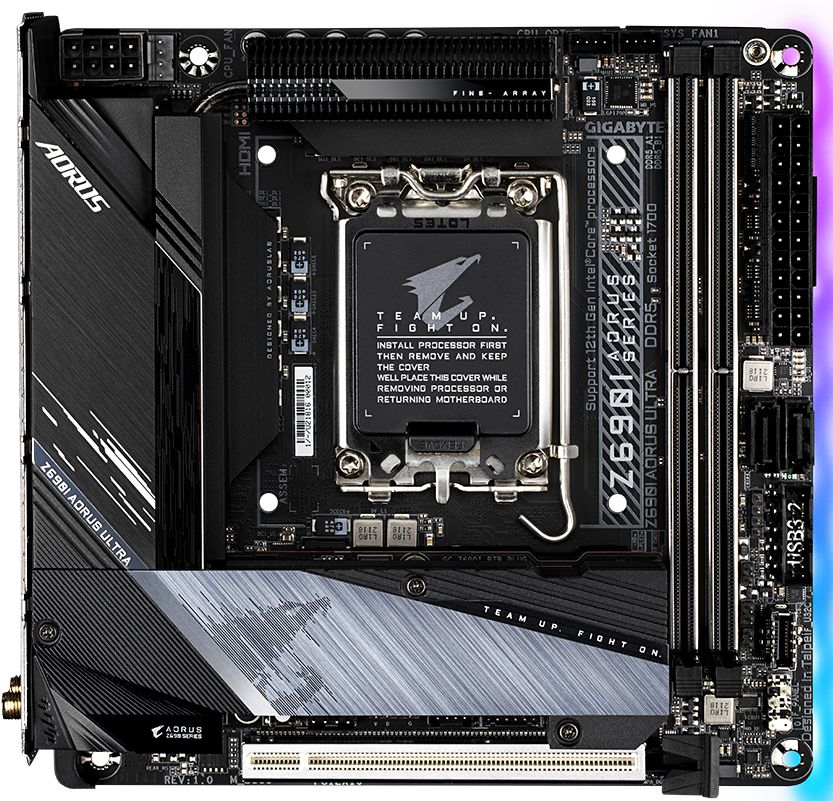 

Материнская плата Gigabyte Z690I AORUS ULTRA