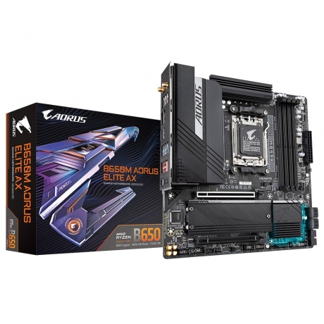 Материнская плата Gigabyte B650M AORUS ELITE AX - фото 4