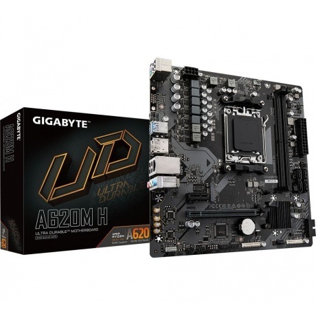 Материнская плата GIGABYTE A620M H AM5 mATX (A620M H) - фото 4