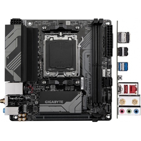 Материнская плата Gigabyte A620I AX - фото 5