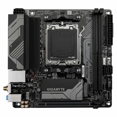 Материнская плата Gigabyte A620I AX - фото 2