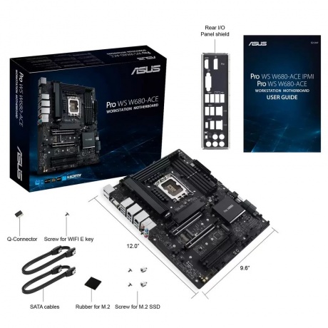 Материнская плата Asus PRO WS W680-ACE Intel W680 (90MB1DZ0-M0EAY0) - фото 4