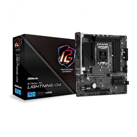 Материнская плата Asrock Z790M PG LIGHTNING/D4 - фото 4