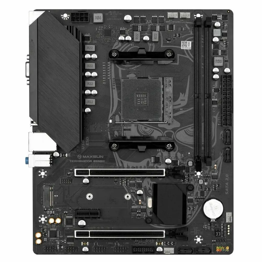 Материнская плата MAXSUN MS-Terminator B550M 2xDDR4 (6940709697221) - фото 2