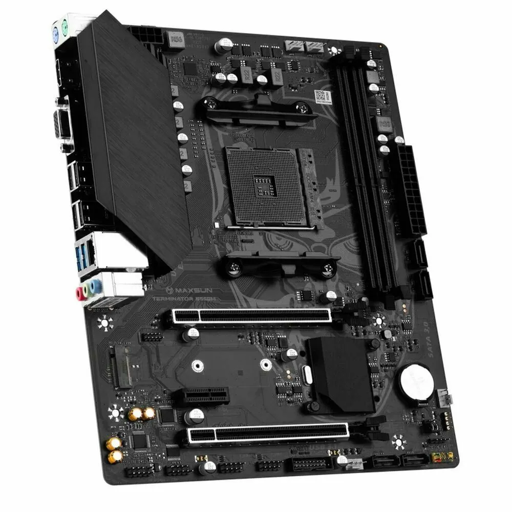 Материнская плата MAXSUN MS-Terminator B550M 2xDDR4 (6940709697221) - фото 3
