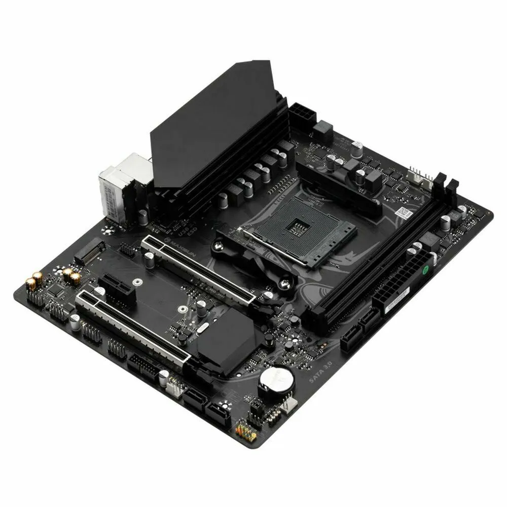 Материнская плата MAXSUN MS-Terminator B550M 2xDDR4 (6940709697221) - фото 4