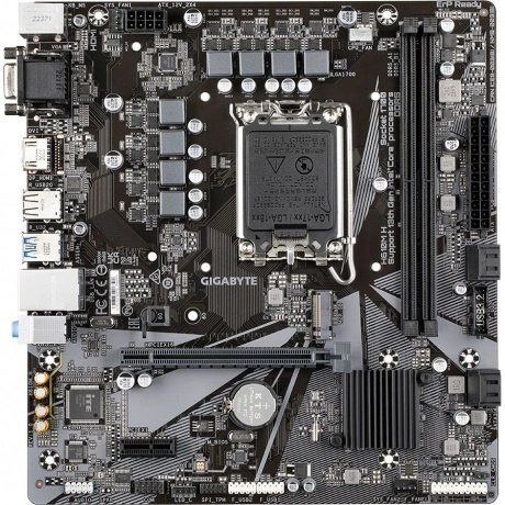 Материнская плата Gigabyte H610M H, Socket 1700, 2xDDR5-4800