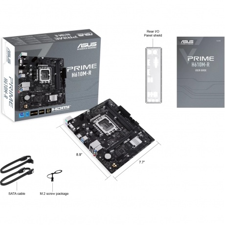 Материнская плата Asus PRIME H610M-R-SI (90MB1GL0-M0ECY0) - фото 6